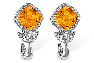 F220-25507: EARR 1.58 CITRINE 1.60 TGW