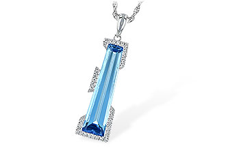 F225-65462: NECK 5.18 BLUE TOPAZ 5.28 TGW