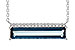 F226-60053: NECK 2.70 LONDON BLUE TOPAZ 2.80 TW