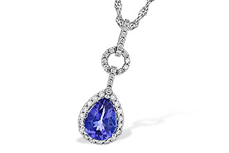 F226-60916: NECK .95 TANZANITE 1.14 TGW