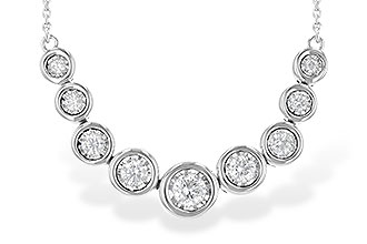 F226-60953: NECKLACE .50 TW