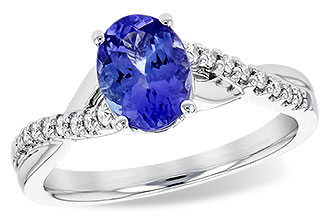 F226-60989: LDS RG 1.20 TANZANITE 1.35 TGW