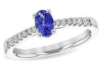 F226-61825: LDS RG .47 TANZANITE .62 TGW