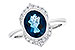 F309-34607: LDS RG 1.86 LONDON BLUE TOPAZ 2.00 TGW