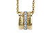 F310-25498: NECKLACE .24 TW