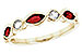 F311-10044: LDS RG .52 TW GARNET .64 TGW