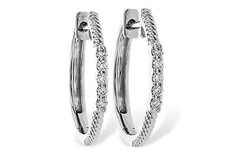F311-13707: EARRINGS .11 TW