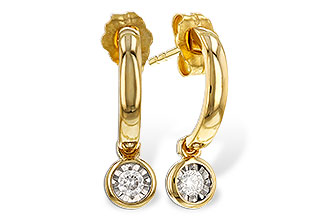 F311-15507: EARRINGS .10 TW