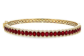 F311-16371: BANGLE 5.04 TW RUBY 5.60 TGW