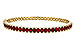 F311-16371: BANGLE 5.04 TW RUBY 5.60 TGW