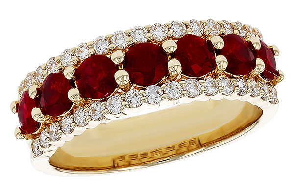 F312-00044: B224-75535 W/RUBY 1.26 TW RUBY 1.70 TGW
