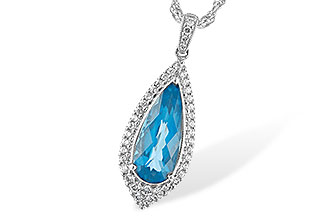 G225-66389: NECK 2.40 BLUE TOPAZ 2.65 TGW