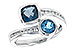 G225-71898: LDS RG 1.55 TW BLUE TOPAZ 1.70 TGW