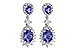 G226-60089: EARR 1.80 TW TANZANITE 2.33 TGW