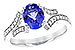 G226-60998: LDS RG 1.15 TANZANITE 1.30 TGW