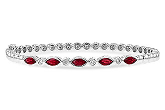 G226-61871: BANGLE 1.50 RUBY 1.63 TGW