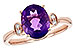 G226-62734: LDS RG 2.10 AMETHYST 2.16 TGW (10x8MM AMY)