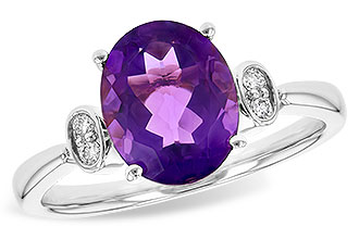 G226-62734: LDS RG 2.10 AMETHYST 2.16 TGW (10x8MM AMY)