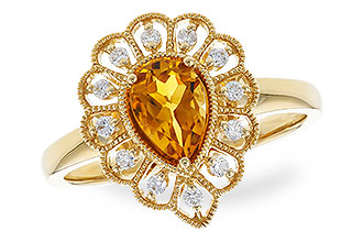 G310-20989: LDS RG .62 CITRINE .75 TGW