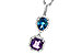 G310-22762: NECKLACE 2.50 SEMI-PREC (AMY,LBT) 2.66 TGW