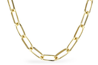 G310-23698: PAPERCLIP MD (18IN, 3.10MM, 14KT, LOBSTER CLASP)