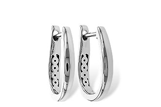 G311-14616: GOLD EARRINGS (15MM)