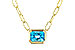 G311-14625: NECKLACE 1.20 SWISS BLUE TOPAZ (18")