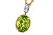 G311-16434: NECKLACE 1.22 PERIDOT 1.25 TGW (8x6MM OV)