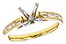 G312-00016: LDS SEMI DIA RG .38 TW BAGUETTES