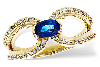 G312-00071: LDS RG .56 SAPPHIRE .75 TGW (6x4MM SA)
