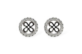 H223-85480: EARRING JACKETS .30 TW (FOR 1.50-2.00 CT TW STUDS)