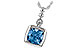 H225-68225: NECK 1.45 BLUE TOPAZ 1.49 TGW