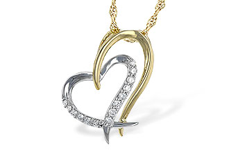 H226-57325: NECKLACE .15 TW