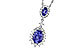 H226-60089: NECK 1.26 TW TANZANITE 1.60 TGW