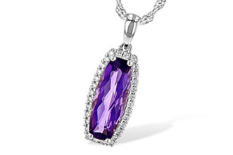 H226-61843: NECK 1.34 AMETHYST 1.46 TGW