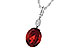 H226-61907: NECK 2.90 GARNET 2.93 TGW (10x8MM GAR)
