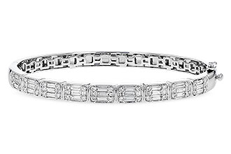 H309-30062: BANGLE 1.25 TW BAGUETTES