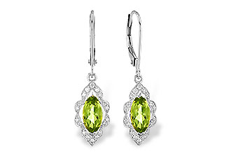 H309-33707: EARR 1.25 PERIDOT 1.40 TGW