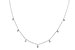 H310-19171: NECKLACE .12 TW (18")