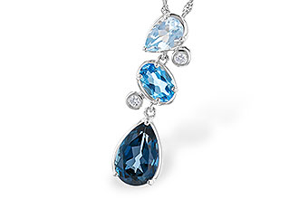 H310-20989: NECK 1.99 TW BLUE TOPAZ 2.02 TGW