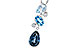 H310-20989: NECK 1.99 TW BLUE TOPAZ 2.02 TGW