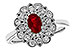 H310-25489: LDS RG .55 TW RUBY 1.07 TGW (6x4MM RUBY)