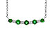 H310-25498: NECK .43 TW EMERALD .55 TGW