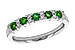 H310-25525: LDS WED RG .33 EMERALD .47 TGW
