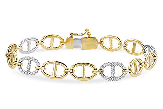 H310-26398: BRACELET .82 TW (7")