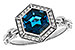 H311-14589: LDS RG 2.03 LONDON BLUE TOPAZ 2.14 TGW (7.5MM LBT)