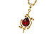 H311-15480: NECKLACE 1.34 GARNET 1.39 TGW (8X6MM GAR)