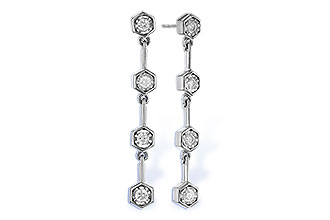 H311-15507: EARRINGS .25 TW