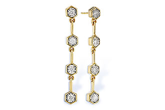 H311-15507: EARRINGS .25 TW