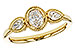 H311-16443: LDS DIA RG .60 TW FANCY CUT DIAMONDS
